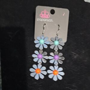 Paparazzi Multicolor Daisy Earrings